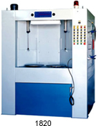 automatic rotary indexing table blast machine